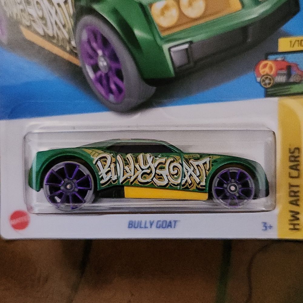 Bully Goat Hot Wheels Art Cars 2021 Car NIP